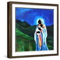 Madonna and child - Hope for the world, 2008-Patricia Brintle-Framed Giclee Print