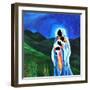 Madonna and child - Hope for the world, 2008-Patricia Brintle-Framed Premium Giclee Print