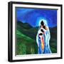 Madonna and child - Hope for the world, 2008-Patricia Brintle-Framed Premium Giclee Print