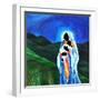 Madonna and child - Hope for the world, 2008-Patricia Brintle-Framed Giclee Print