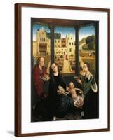 Madonna and Child in a Garden, 1494, Capilla Real, Granada, Spain-Hans Memling-Framed Giclee Print