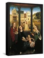 Madonna and Child in a Garden, 1494, Capilla Real, Granada, Spain-Hans Memling-Framed Stretched Canvas