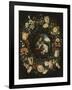 Madonna and Child in a Garland of Flowers, C.1625-Jan Brueghel and Hendrik van Balen-Framed Giclee Print