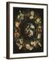 Madonna and Child in a Garland of Flowers, C.1625-Jan Brueghel and Hendrik van Balen-Framed Giclee Print