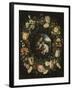 Madonna and Child in a Garland of Flowers, C.1625-Jan Brueghel and Hendrik van Balen-Framed Giclee Print