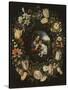 Madonna and Child in a Garland of Flowers, C.1625-Jan Brueghel and Hendrik van Balen-Stretched Canvas