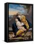 Madonna and Child in a Landscape, 1621-1624-Orazio Gentileschi-Framed Stretched Canvas