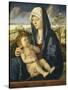 Madonna and Child in a Landscape, C.1490-1500-Giovanni Bellini-Stretched Canvas