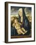 Madonna and Child in a Landscape, C.1490-1500-Giovanni Bellini-Framed Giclee Print