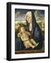 Madonna and Child in a Landscape, C.1490-1500-Giovanni Bellini-Framed Giclee Print