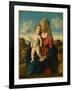 Madonna and Child in a Landscape, c.1496-1499-Giovanni Battista Cima Da Conegliano-Framed Giclee Print