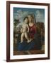 Madonna and Child in a Landscape, c.1496-99-Giovanni Battista Cima Da Conegliano-Framed Giclee Print