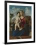 Madonna and Child in a Landscape, c.1496-99-Giovanni Battista Cima Da Conegliano-Framed Giclee Print