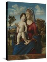 Madonna and Child in a Landscape, c.1496-99-Giovanni Battista Cima Da Conegliano-Stretched Canvas