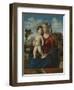 Madonna and Child in a Landscape, c.1496-99-Giovanni Battista Cima Da Conegliano-Framed Giclee Print