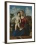 Madonna and Child in a Landscape, c.1496-99-Giovanni Battista Cima Da Conegliano-Framed Giclee Print