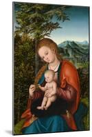 Madonna and Child in a Landscape, c.1518-Lucas, The Elder Cranach-Mounted Giclee Print