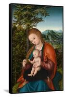 Madonna and Child in a Landscape, c.1518-Lucas, The Elder Cranach-Framed Stretched Canvas