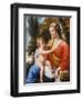 Madonna and Child in a Landscape-Charles Poerson-Framed Giclee Print