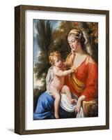 Madonna and Child in a Landscape-Charles Poerson-Framed Giclee Print