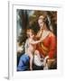 Madonna and Child in a Landscape-Charles Poerson-Framed Giclee Print