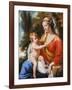 Madonna and Child in a Landscape-Charles Poerson-Framed Giclee Print