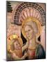 Madonna and Child in Front of a Scallop Niche-Matteo da Gualdo-Mounted Giclee Print