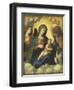 Madonna and Child in Glory-Correggio-Framed Giclee Print