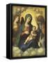 Madonna and Child in Glory-Correggio-Framed Stretched Canvas