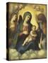 Madonna and Child in Glory-Correggio-Stretched Canvas
