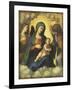 Madonna and Child in Glory-Correggio-Framed Giclee Print