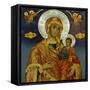 Madonna and Child, Interior of the Church of St Elijah, Bozenci, Near Plovdiv, Bulgaria-null-Framed Stretched Canvas