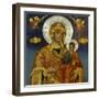 Madonna and Child, Interior of the Church of St Elijah, Bozenci, Near Plovdiv, Bulgaria-null-Framed Giclee Print