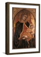 Madonna and Child, Late 14th-Early 15th Century-Taddeo di Bartolo-Framed Giclee Print