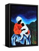 Madonna and child - Lullaby, 2008-Patricia Brintle-Framed Stretched Canvas
