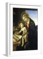 Madonna and Child (Madonna of the Book), 1483-Sandro Botticelli-Framed Giclee Print