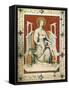 Madonna and Child, Miniature from the Very Rich Hours of the Duke of Berry, France 15th Century-null-Framed Stretched Canvas