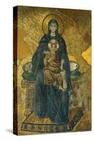 Madonna and Child, Mosaic from the Apse, Shortly after 834 CE-null-Stretched Canvas
