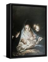 Madonna and Child No.1-Carlo Maratti-Framed Stretched Canvas