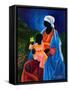 Madonna and child of the dogwood, 2015-Patricia Brintle-Framed Stretched Canvas