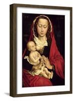 Madonna and Child (Oil on Panel)-Rogier van der Weyden-Framed Giclee Print