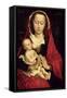 Madonna and Child (Oil on Panel)-Rogier van der Weyden-Framed Stretched Canvas