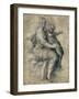 Madonna and Child On The Clouds-Parmigianino-Framed Art Print