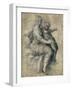 Madonna and Child On The Clouds-Parmigianino-Framed Art Print
