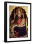 Madonna and Child on the Throne, Circa 1420-Antonio Pirandello-Framed Giclee Print