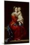 Madonna and Child or Virgin of the Rosary-Bartolome Esteban Murillo-Mounted Giclee Print