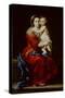 Madonna and Child or Virgin of the Rosary-Bartolome Esteban Murillo-Stretched Canvas