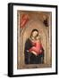 Madonna and Child (Panel)-Niccolo di Pietro Gerini-Framed Giclee Print