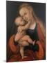 Madonna and Child (Passauer Gnadenbild)-Lucas Cranach the Elder-Mounted Giclee Print