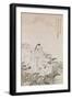 Madonna and Child (Pen and Ink on Paper)-Chinese-Framed Giclee Print